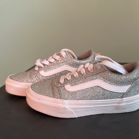 Vans Shoes Toddler Girls Glitter Vans Poshmark